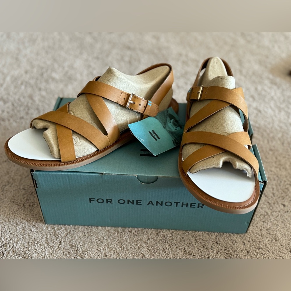 TOMS Sicily Tan Leather